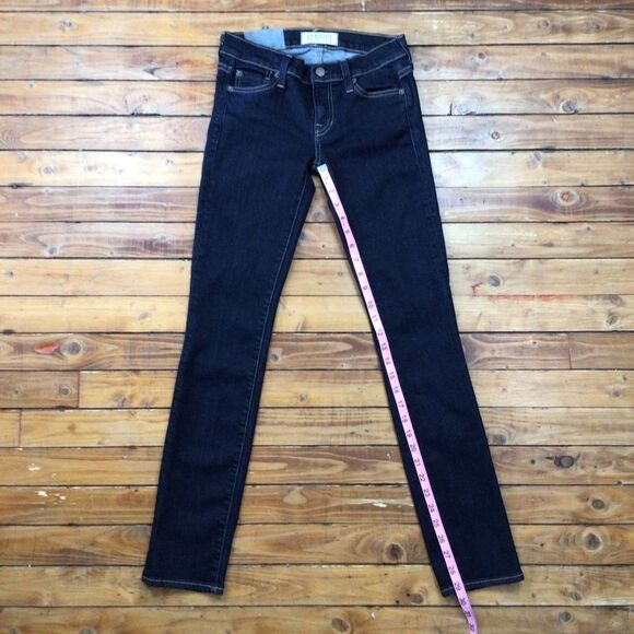 TEXTILE Elizabeth and James Debbie dark blue skinny low rise sexy jeans size 25 - Picture 9 of 11